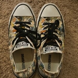 Converse Womens Floral Sneakers - Multicolor